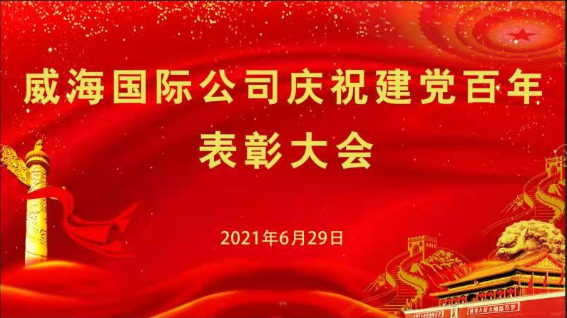公司隆重举行庆祝建党百年表彰大会暨党史学习专题讲座