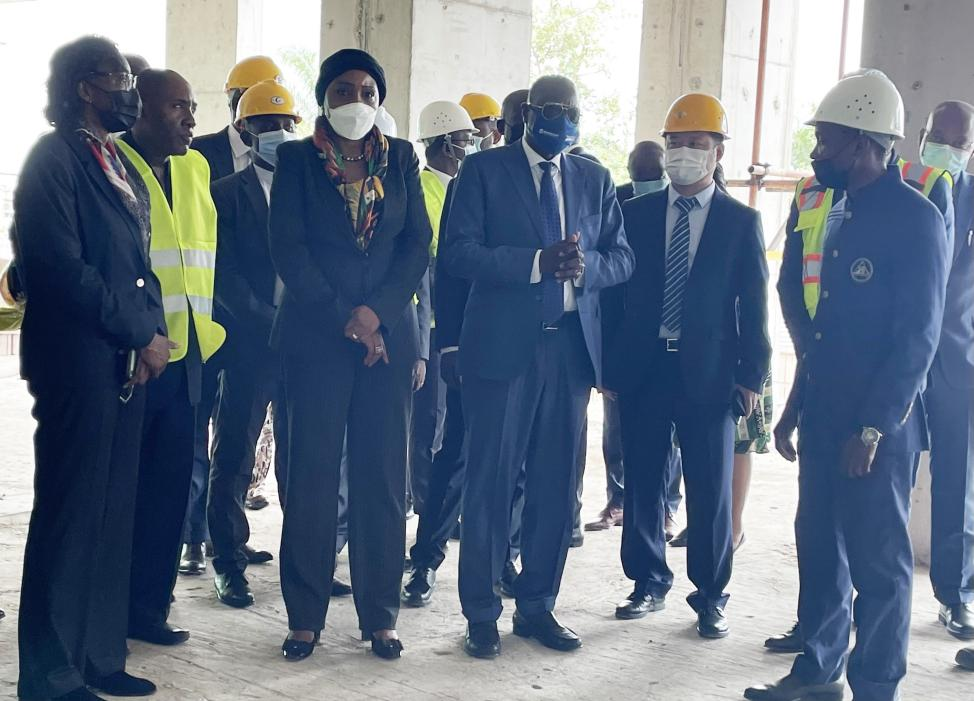 Vice President of World Bank Visited National Institute of Statistics in Congo (Brazzaville)