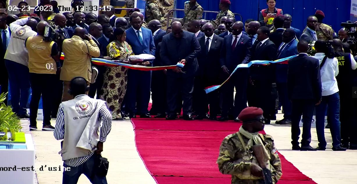 Completion Ceremony Held for Phase I of Ozone Water Supply Project in DR Congo