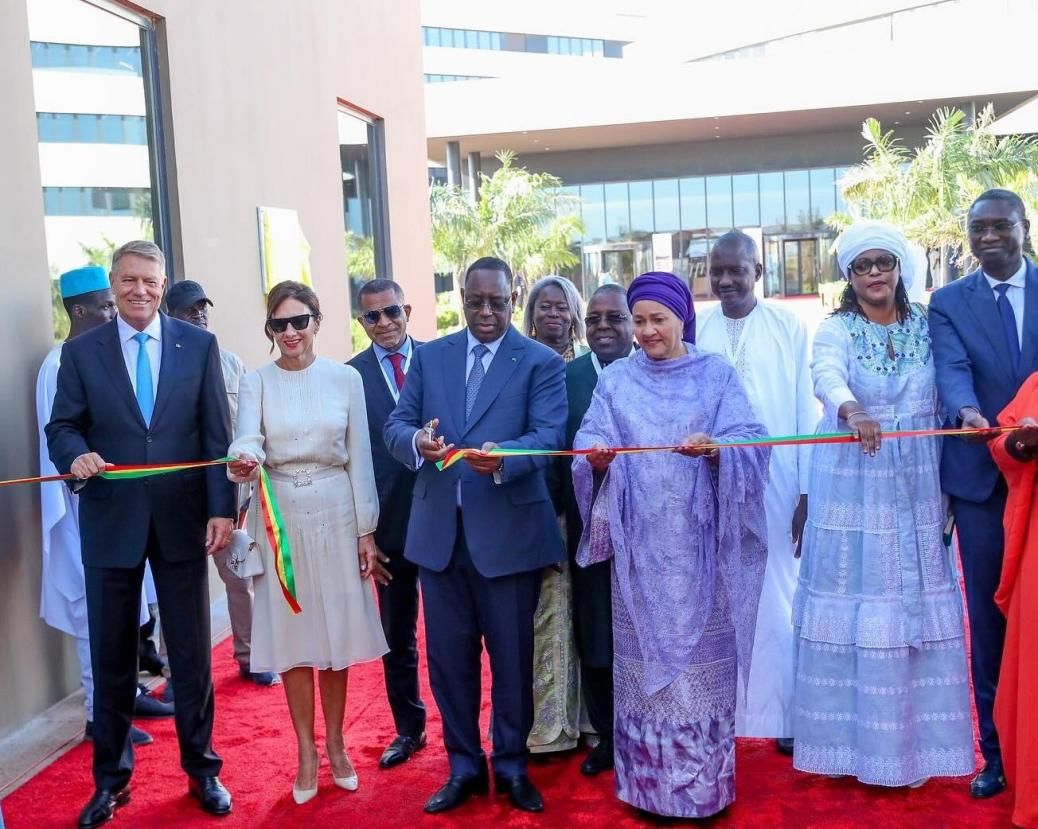 Delivery Ceremony Held for the UN Office Building Project in Senegal