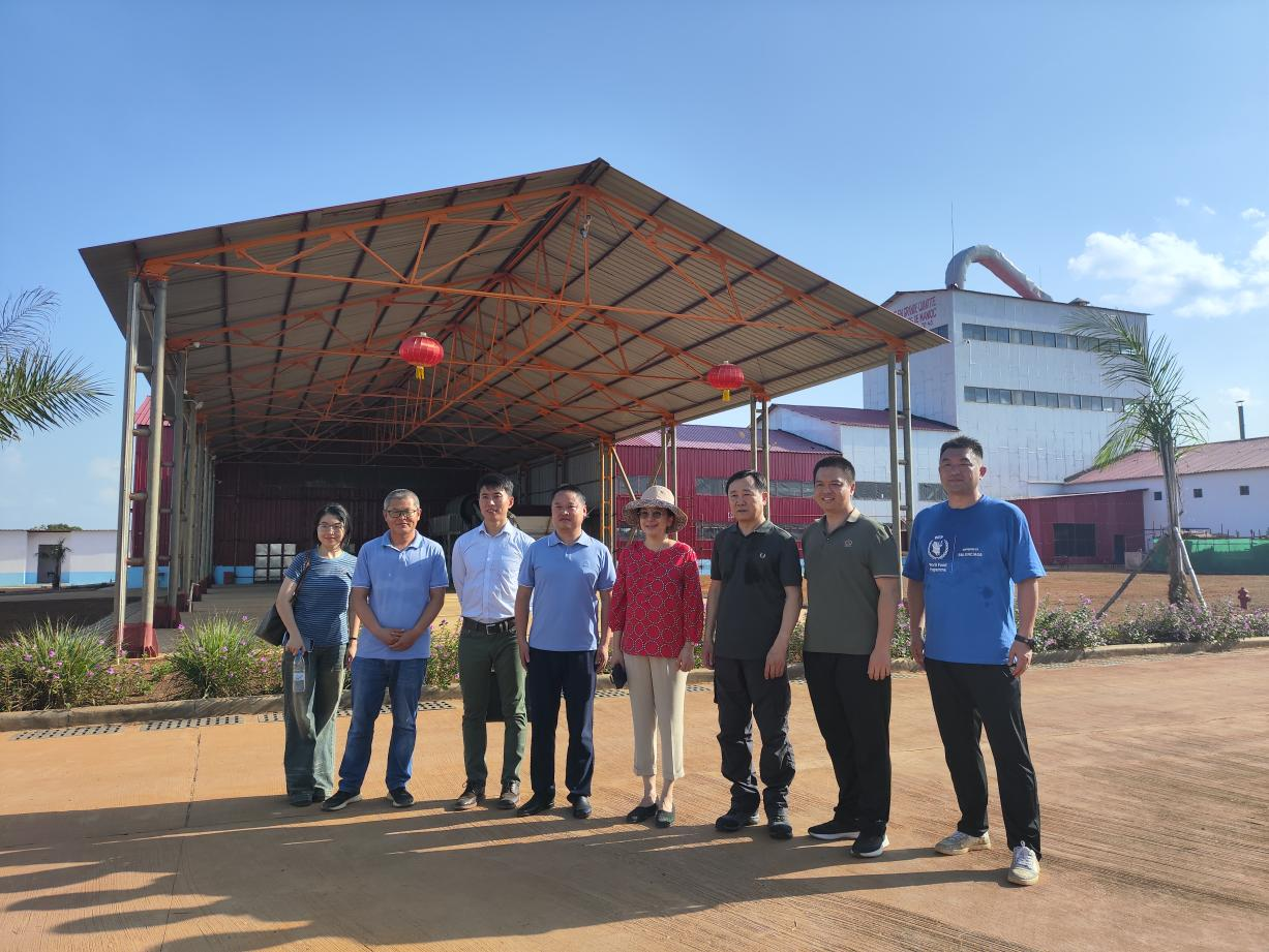 Mme l'Ambassadeur LI Yan a inspecté le Parc industriel chinois du Congo