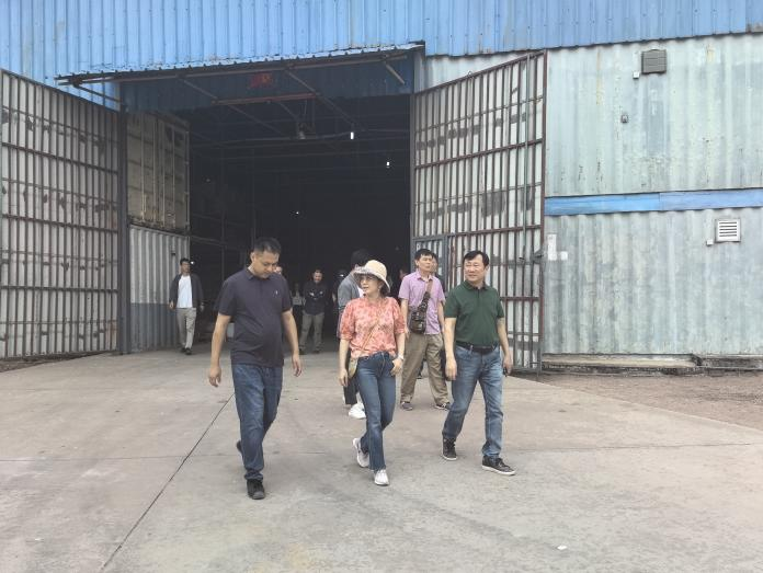 李岩大使一行视察刚果（布）正威公司综合保障基地