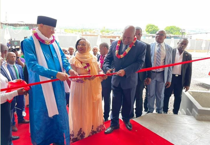 L'achèvement du projet de tour de contrôle et de dortoir de l'aéroport des Comores